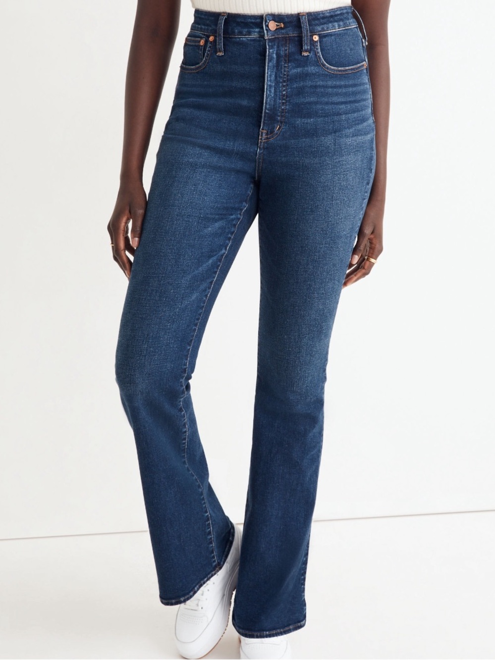 Madewell High-Rise Curvy Flare Jeans - Colleton Wash